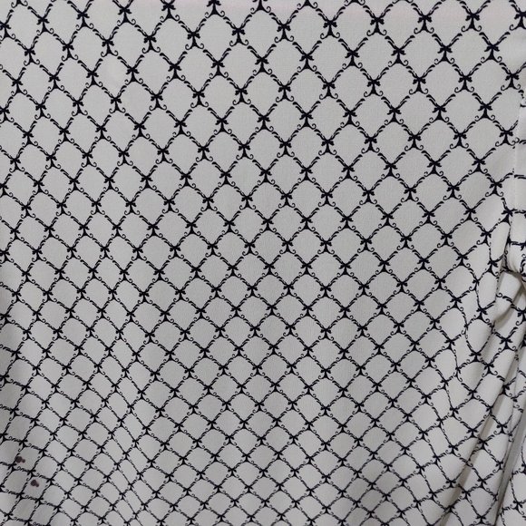 Charter Club Petite Lattice Pleated V-Neck Top Created for Macy's - Picture 8 of 11